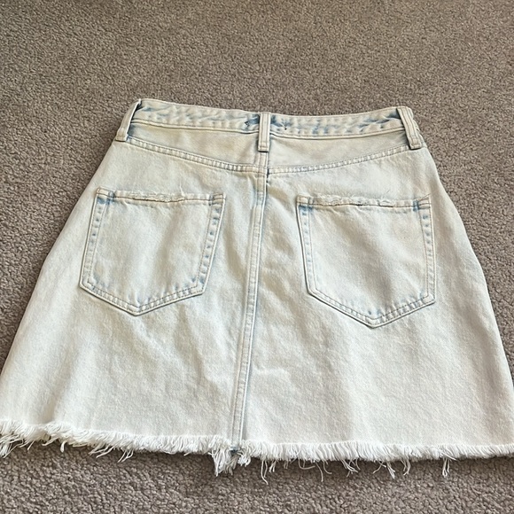 “Abercrombie & Fitch: Zoe Natural Rise Vintage A-line Skirt size 27” - Picture 2 of 8